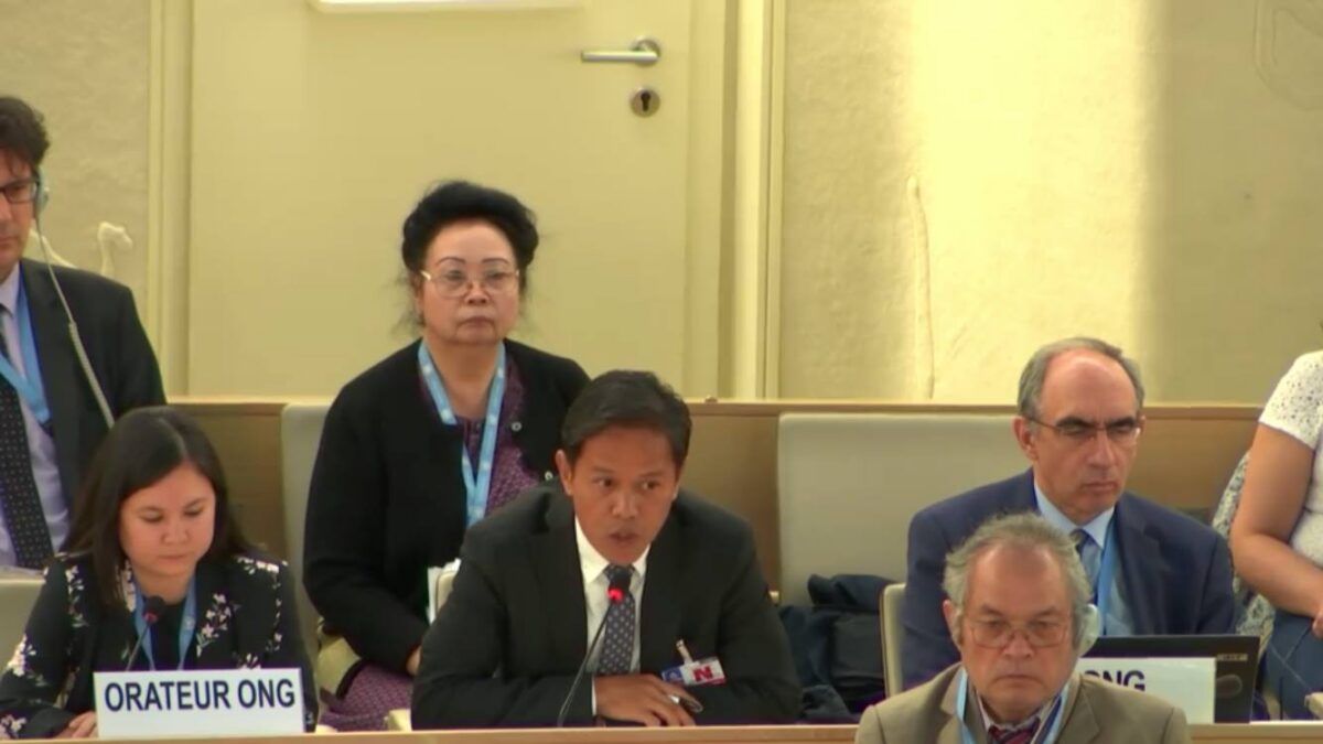 Nonviolent Radical Party at the UN for democracy in Cambodia