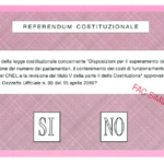 CONFERENZA STAMPA del Comitato Promotore del Referendum sulla riduzione dei parlamentari