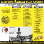 19-20-21 giugno su Radio Radicale dalle ore 15 LA RIFORMA RADICALE DELLA GIUSTIZIA