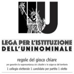 Partito Radicale: costituita la LIU-LEGA per l’istituzione dell’uninominale