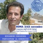 CONGRESSO PARTITO RADICALE – PARTECIPERA’ BENIAMINO ZUNCHEDDU