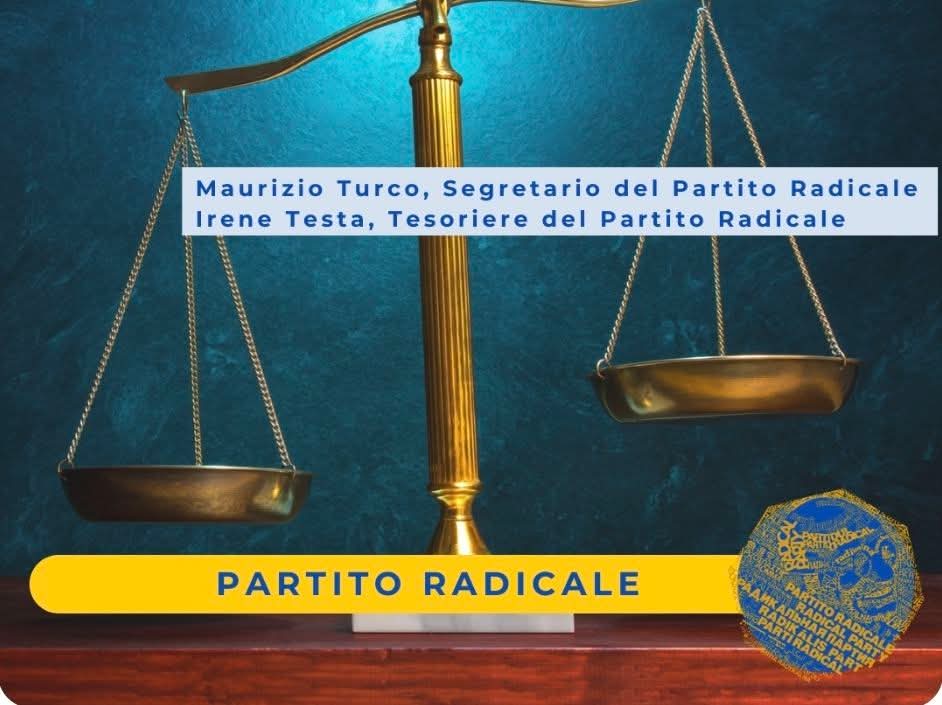 GIUSTIZIA/ALMASRI. PARTITO RADICALE: ADOTTARE LA SEPARAZIONE DELLE CARRIERE. RIPRISTINARE L’IMMUNITÀ PARLAMENTARE. ABOLIRE L’OBBLIGATORIETÀ DELL’AZIONE PENALE. INTRODURRE LA RESPONSABILITÀ CIVILE DEL MAGISTRATO