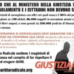 La magistratura di sorveglianza non può essere lasciata sola: il grido d’allarme va ascoltato